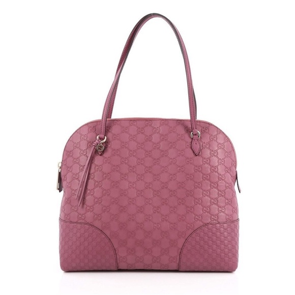 Gucci Handbags - Gucci Rose Guccissima Large Dome Handbag